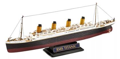 Imagem de Plastimodelismo Navio R.M.S Titanic Gift Set 1:700 Revell - 05727