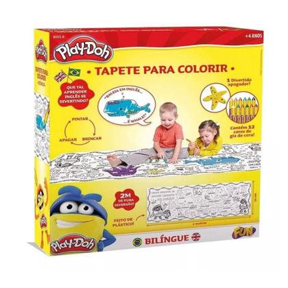 Imagem de Play-Doh Tapete Para Colorir Bílingue Fun F0030-8