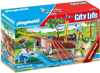 Imagem de Playmobil City Life - Playground Adventure com naufrágio 70741
