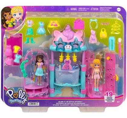 Imagem de Playset Polly Pocket Boutique De Moda Mattel