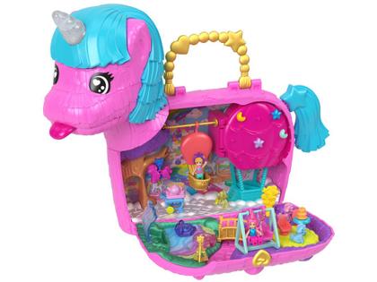 Imagem de Playset Polly Pocket Carrinho de Lanches Flamingo