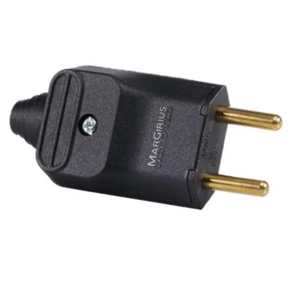 Imagem de PLD11 Plugue Macho 2P 10A Preto Margirius