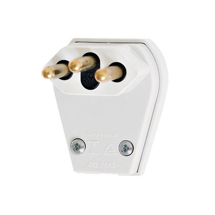 Imagem de Plug 2P+T 20A 250V Para Cabo Bco Pezzi