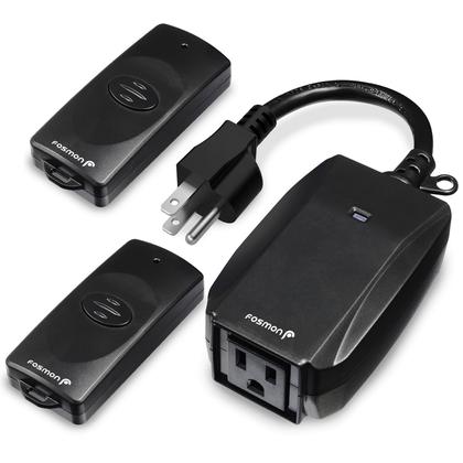Imagem de Plugue elétrico Fosmon Outdoor Indoor Remote Control 30m de alcance