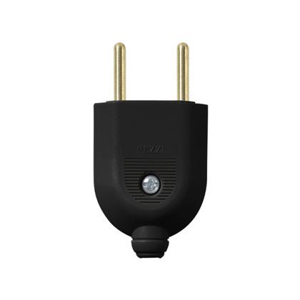Imagem de Plugue Macho 2P Cabo 250v 10a Preto - Pezzi
