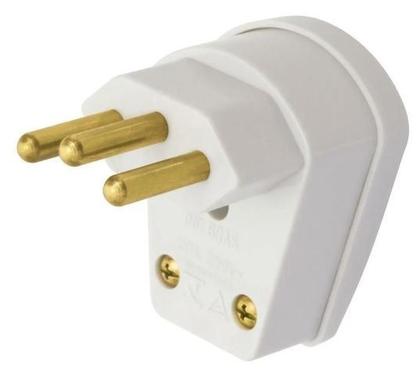 Imagem de Plugue Macho Fame 2P+T 90 20A 250V Cinza