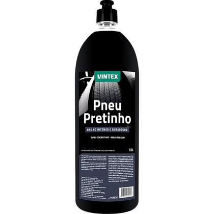 Imagem de Pneu Pretinho Brilho Molhado Para O Carro Moto Caminhão 1,5L Vonixx