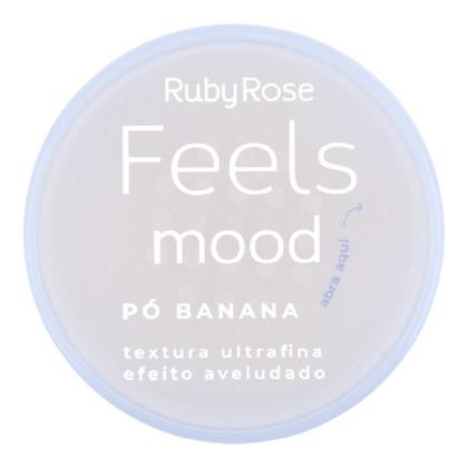 Imagem de Pó Banana Ruby Rose Feels Mood Efeito Aveludado Ultrafino