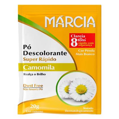 Imagem de Pó Descolorante Márcia Super Rápido Camomila 20g