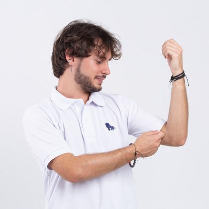 Imagem de Polo Piquet Com Bordado Básica