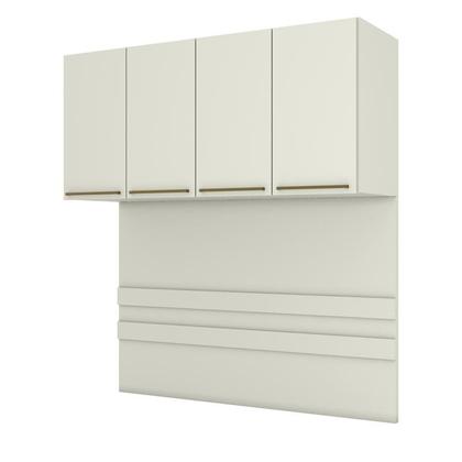 Imagem de Ponte Modular Casal 4 Portas Seletto Areia