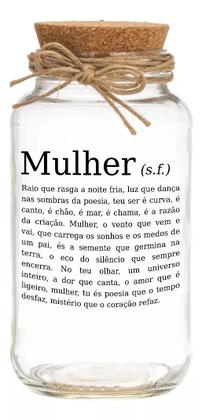 Imagem de Pote 750ml Hermético Vidro Com Tampa De Rolha Para Armazenar Temperos, Biscoitos Ou Usar Em Projetos De Artesanato
