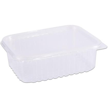 Imagem de Pote Descartável 1000ML Retangular com Tampa Pacote com 24
