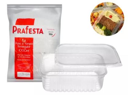 Imagem de Pote retangular 1L FREEZER E MICROONDAS