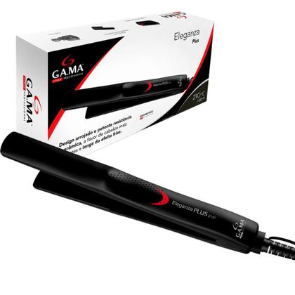 Imagem de Prancha Alisadora de Cabelo Gama Italy Eleganza Plus Chapinha Cerâmica 210º C Bivolt