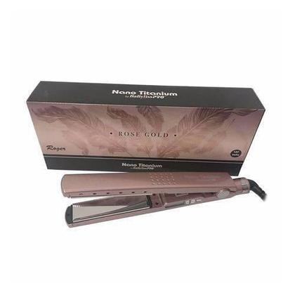 Imagem de Prancha/ Chapinha Babyliss Pro Nano Titanium Rose Gold 1 ¹/4 450º F (230 ºC) By Roger 220V