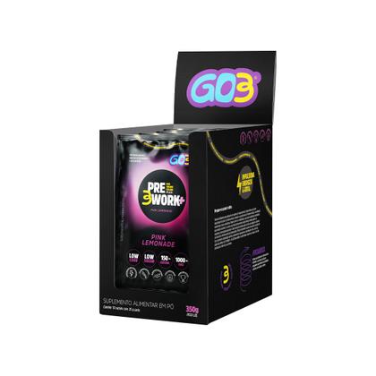 Imagem de Pré treino pre work + plus go3 - display 10 sachês