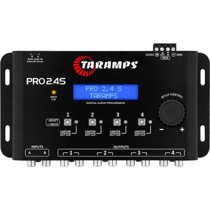 Imagem de Processador de Áudio Digital Taramps Pro 2.4S 4 Vias 12 Equalizações 48dB Oitava