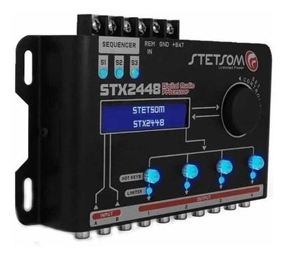 Imagem de Processador De Audio Stetsom Stx2448 Crossover 4 Canais