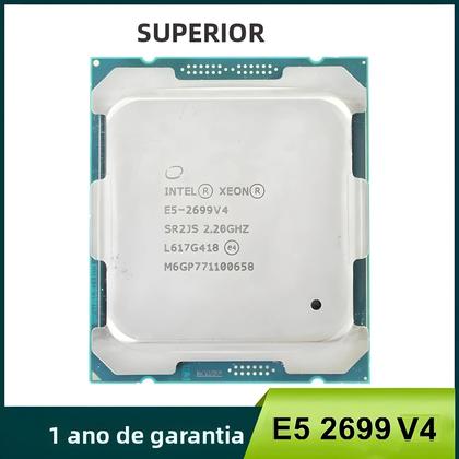 Intel Xeon E5‑2699 v4×2基 Processador Intel xeon CPU E5 2699 V4 22 núcleos 2,2 GHz 145 W