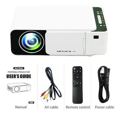 Imagem de Projetor Android Tv Wifi Bluetooth Youtube Netflix 200 Poleg
