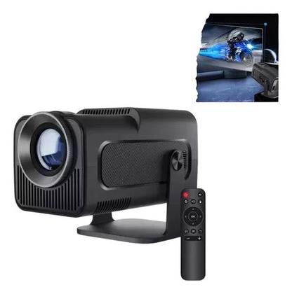 Imagem de Projetor Hy320 Pro 4K Android 13 Smart Tv Wifi6 Bluetooth Hdmi 390 ANSI Usb