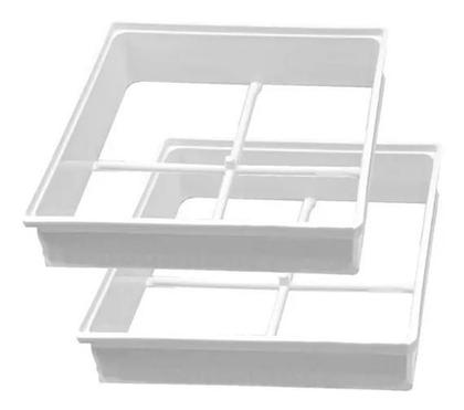 Imagem de Prolongador Bloco Vidro 4cm - Polipropileno Branco