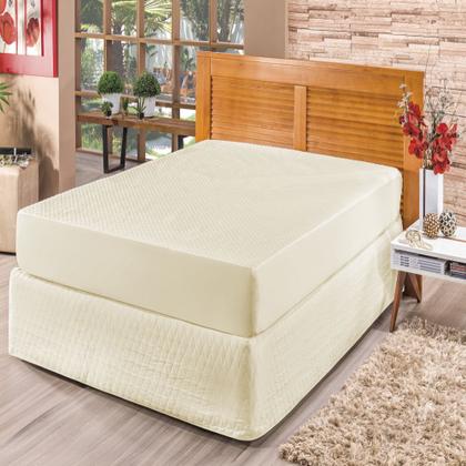 Imagem de Protetor Colchão Impermeável casal king micromatelado 01 pç palha