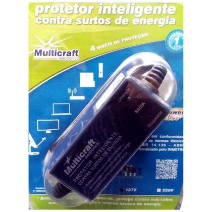 Imagem de Protetor Contra Queima E Oscilação De Energia 1 Tomada Inteligente Automático