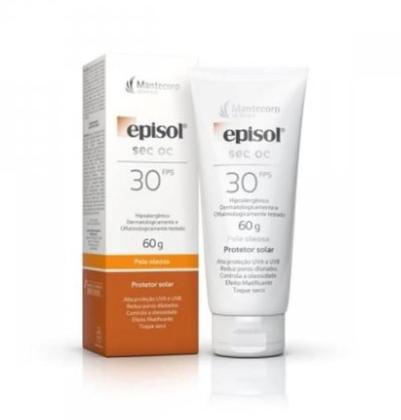 Imagem de Protetor Solar Facial Episol Sec Oc Pele Oleosa Fps30 - 60G