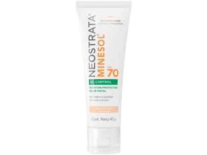 Imagem de Protetor Solar Facial Neostrata FPS 70 Pele Clara - Oil Control Toque Seco 40g