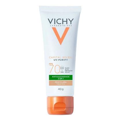 Imagem de Protetor Solar Vichy Capital Soleil FPS70 Cor Clara 40g