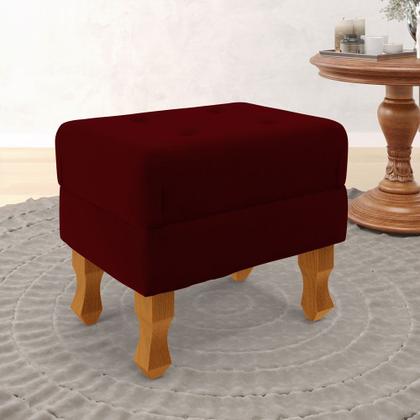 Imagem de Puff Canis com bau interno Sued Bordô