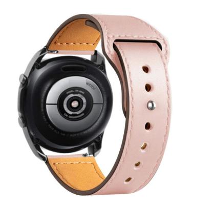 Imagem de Pulseira 22mm Couro Natural para Relógio Smartwatch c/ Pinos