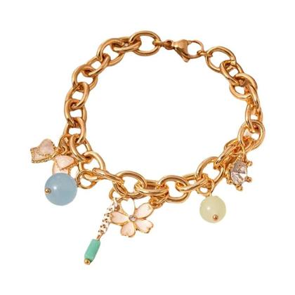 Imagem de Pulseira De Concha De Estrela Do Mar Com Pérola Imitada Dourada Para Mulheres, Joias De Verão Para