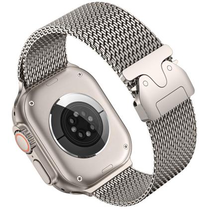 Imagem de Pulseira de malha milanesa Wewatri Ultra 2/Ultra para Apple Watch