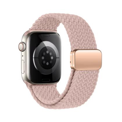 Imagem de Pulseira de Nylon Trançado Fecho Deployant para Applewatch