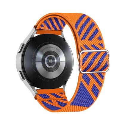 Imagem de Pulseira De Relógio Ajustável De Nylon Elástico 20mm 22mm Para Samsung Galaxy Watch