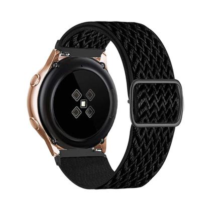 Imagem de Pulseira De Relógio Ajustável De Nylon Elástico 20mm 22mm Para Samsung Galaxy Watch