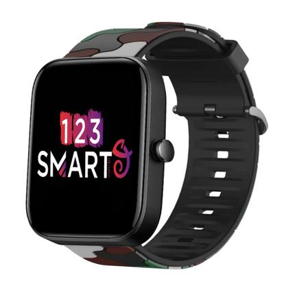 Imagem de Pulseira de Silicone Camuflada compatível com Bip 3 A2172 / Bip A1608 / Bip U / Bip Lite - Branco