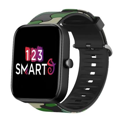 Imagem de Pulseira de Silicone Camuflada compatível com Bip 3 A2172 / Bip A1608 / Bip U / Bip Lite - Verde