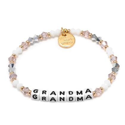 Imagem de Pulseira Little Words Project Grandma com miçangas coloridas