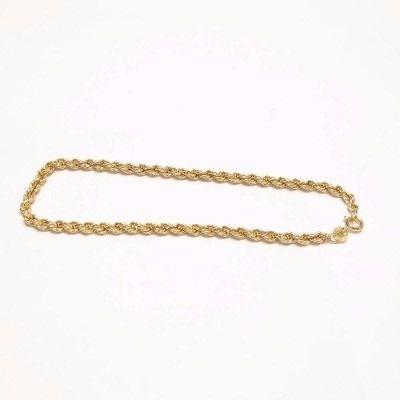Imagem de Pulseira Masculina Cordão Baiano 2mm X 18.5cm Em Ouro 18-750