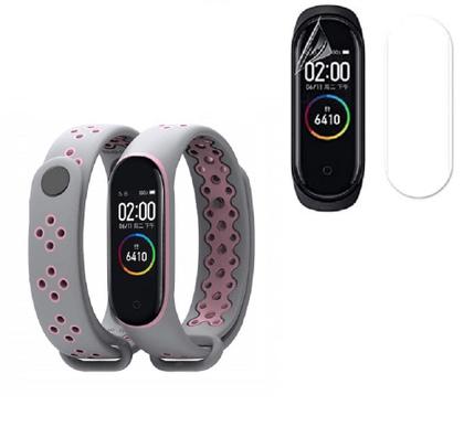 Imagem de Pulseiras Nsmart compatíveis com Mi Band  4 + Película