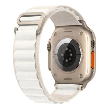 Imagem de Pulseiras Nylon Loop Alpine Para Watch 42mm Á 49mm Cor branco