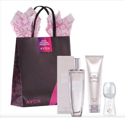 Imagem de Pur Blanca Perfume Avon 75ml. Escolha a variação entre Colonia ou Presente