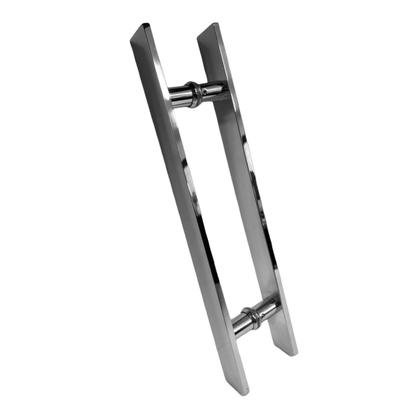 Imagem de Puxador de Porta Pivotante Tubular H Inox 45 Cm