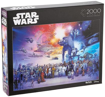 Imagem de Puzzle Star Wars 2000 Peças - Desafio Divertido e Engajante