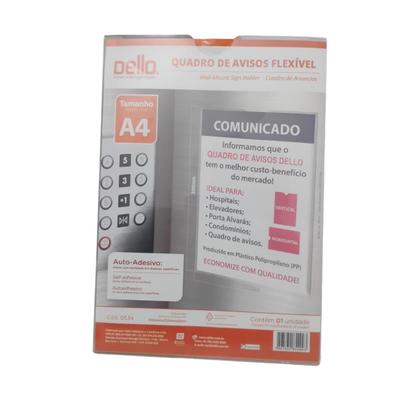 Imagem de Quadro de Aviso A4 Cristal Display Expositor