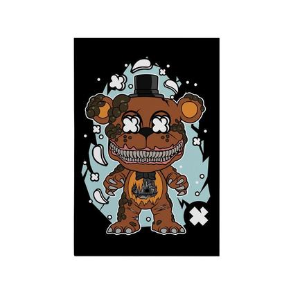 Imagem de Quadro Decorativo Canvas Five Nights At freddy Jogo Urso